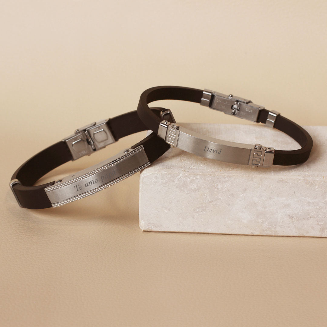 Pulsera de Acero para Hombre Personalizado
