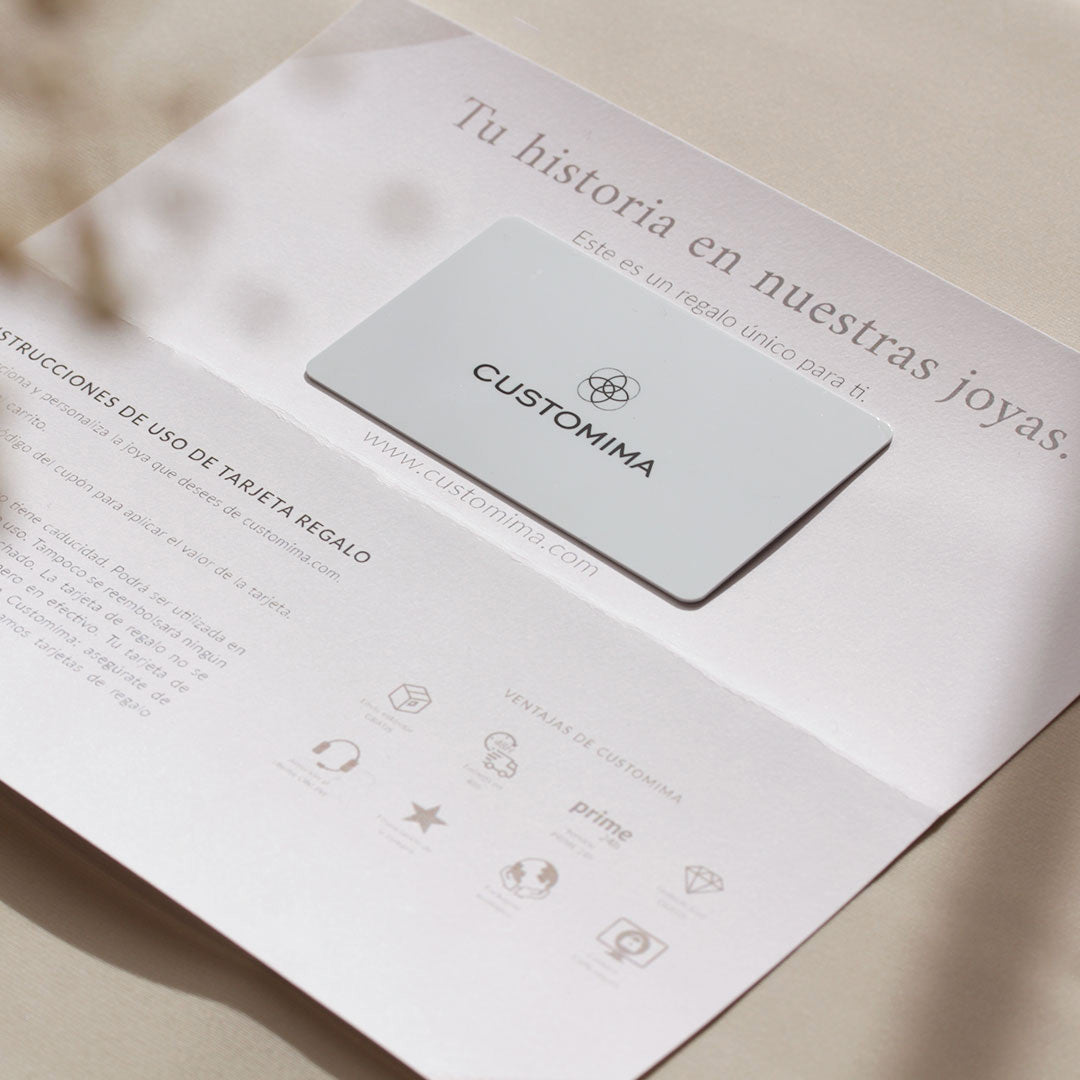 Tarjeta Regalo Customima