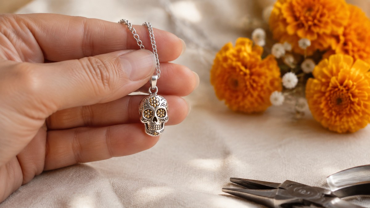 calavera mexicana significado: joyería personalizada