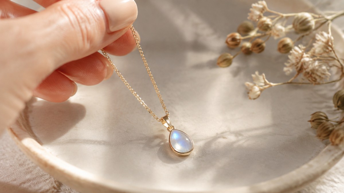 piedra luna significado: joyería personalizada