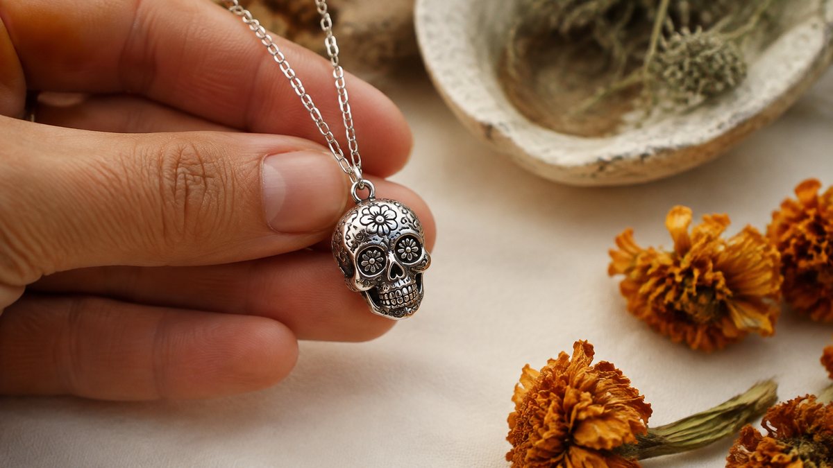 significado de las calaveras: joyería personalizada