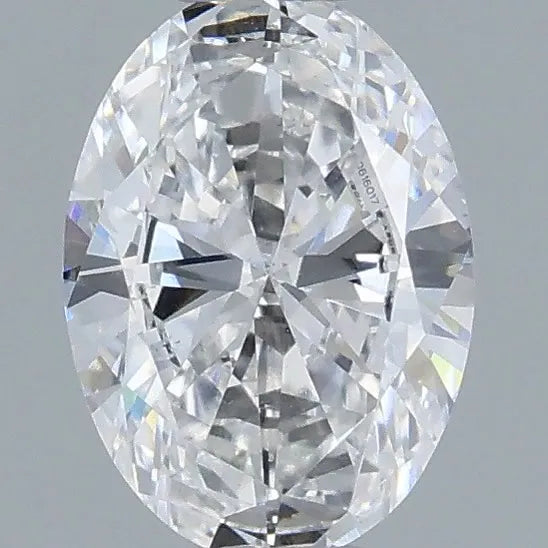 0.50ct Oval Natural Diamond (Colour D, Clarity VS2, Cut VG, IGI Certified)