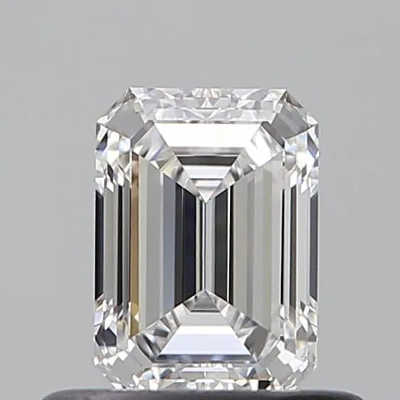 0.51ct Emerald Natural Diamond (Colour E, Clarity VVS1, GIA Certified)