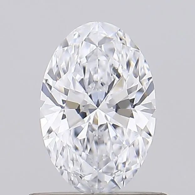 0.64ct Oval Lab Grown Diamond (Colour D, Clarity FL, Cut EX, IGI Certified)