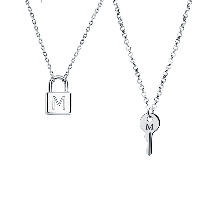 Pack Pareja · Collar Candado y Collar Llave