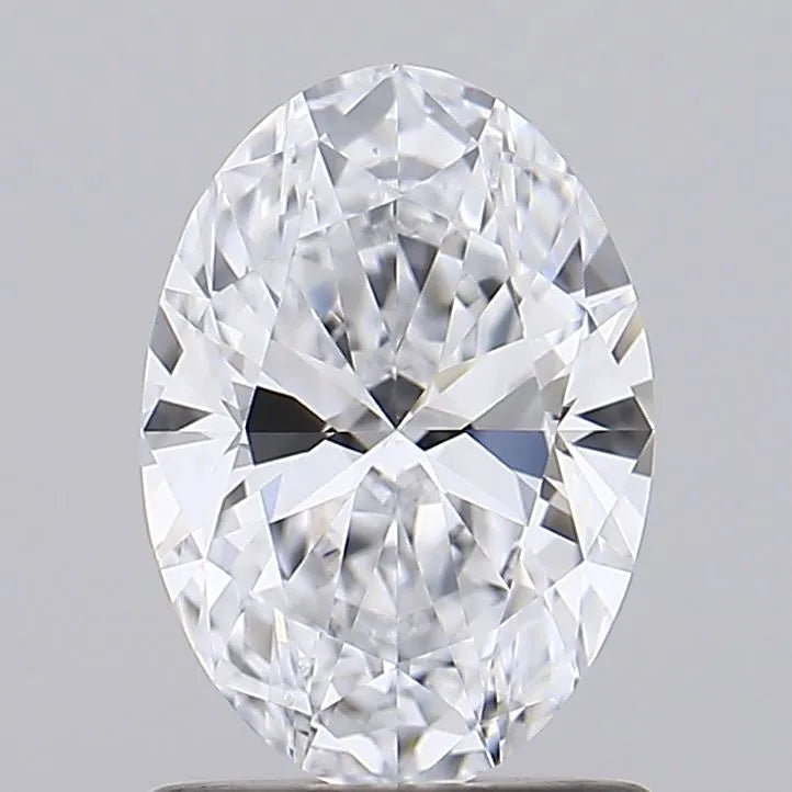 1.09ct Oval Lab Grown Diamond (Colour D, Clarity IF, IGI Certified)