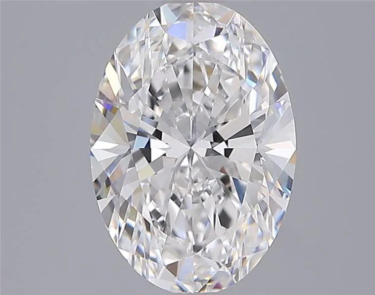 2.53ct Oval Lab Grown Diamond (Colour D, Clarity VVS1, IGI Certified)