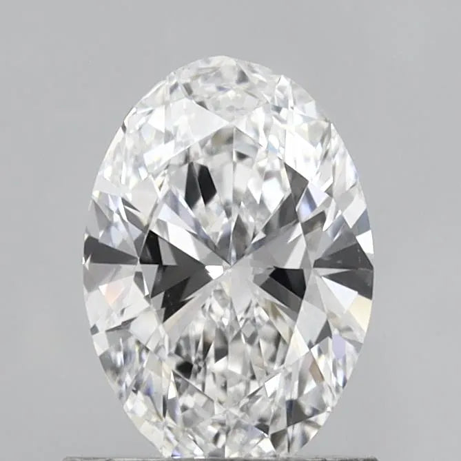 0.95ct Oval Lab Grown Diamond (Colour D, Clarity VS2, IGI Certified)