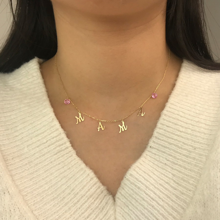 Collar mamá oro