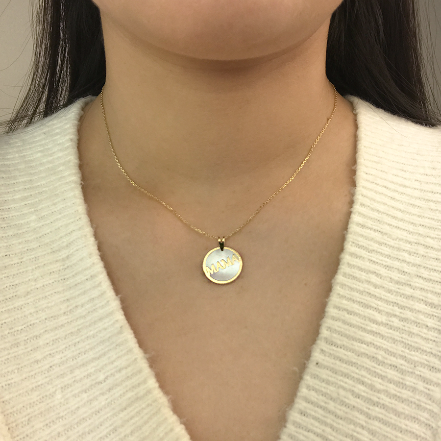 Collar Nácar Mama