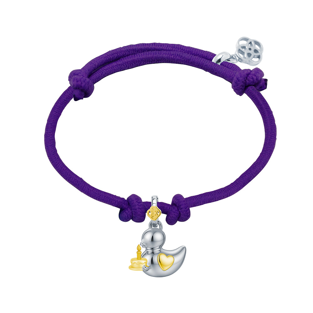 Pulsera Patito Cumpleañero Personalizable