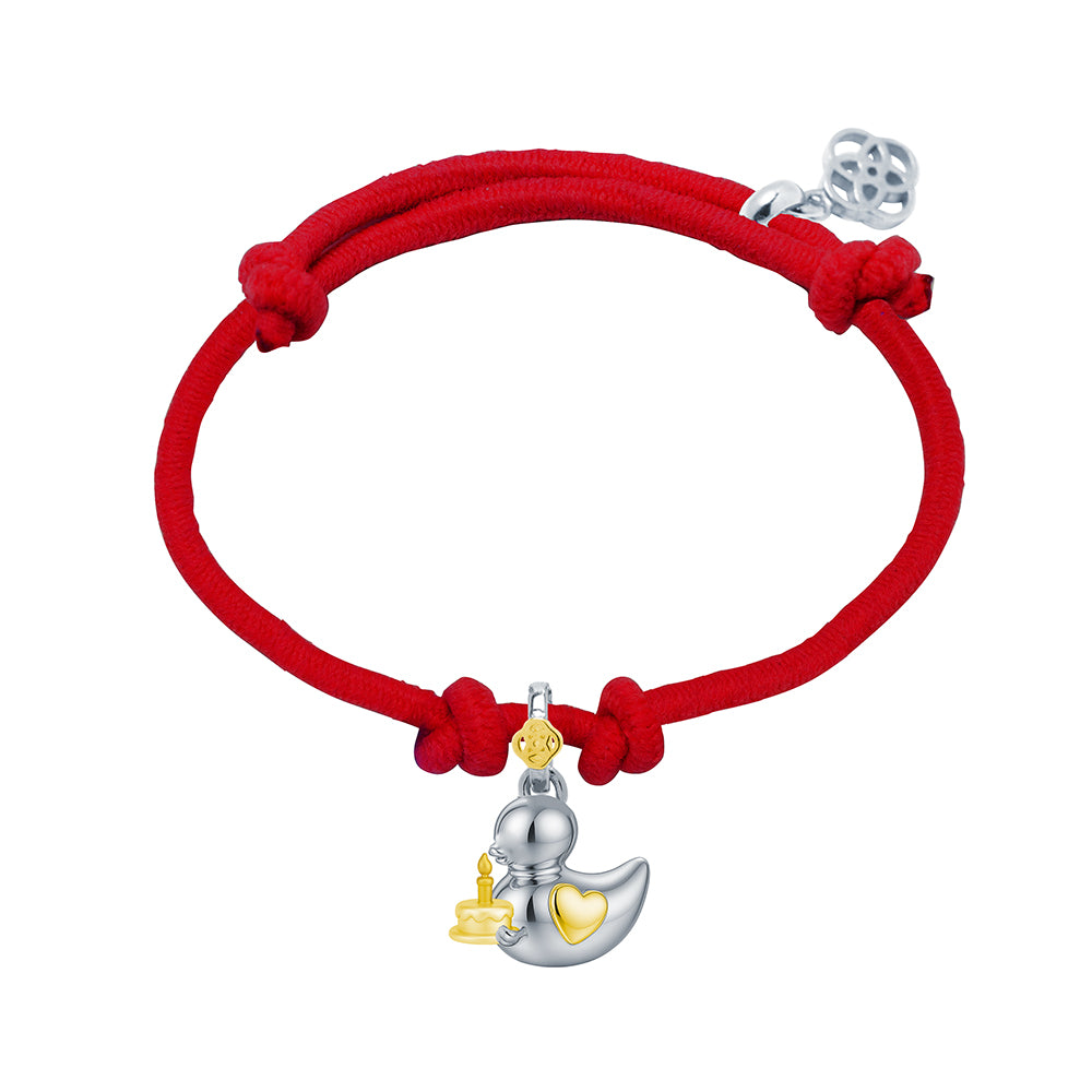 Pulsera Patito Cumpleañero Personalizable