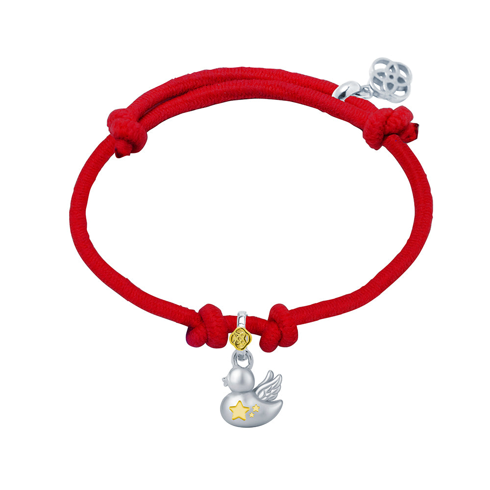 Pulsera Patito Ángel Personalizable