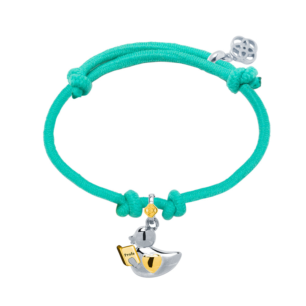 Pulsera Patito Profe Personalizable