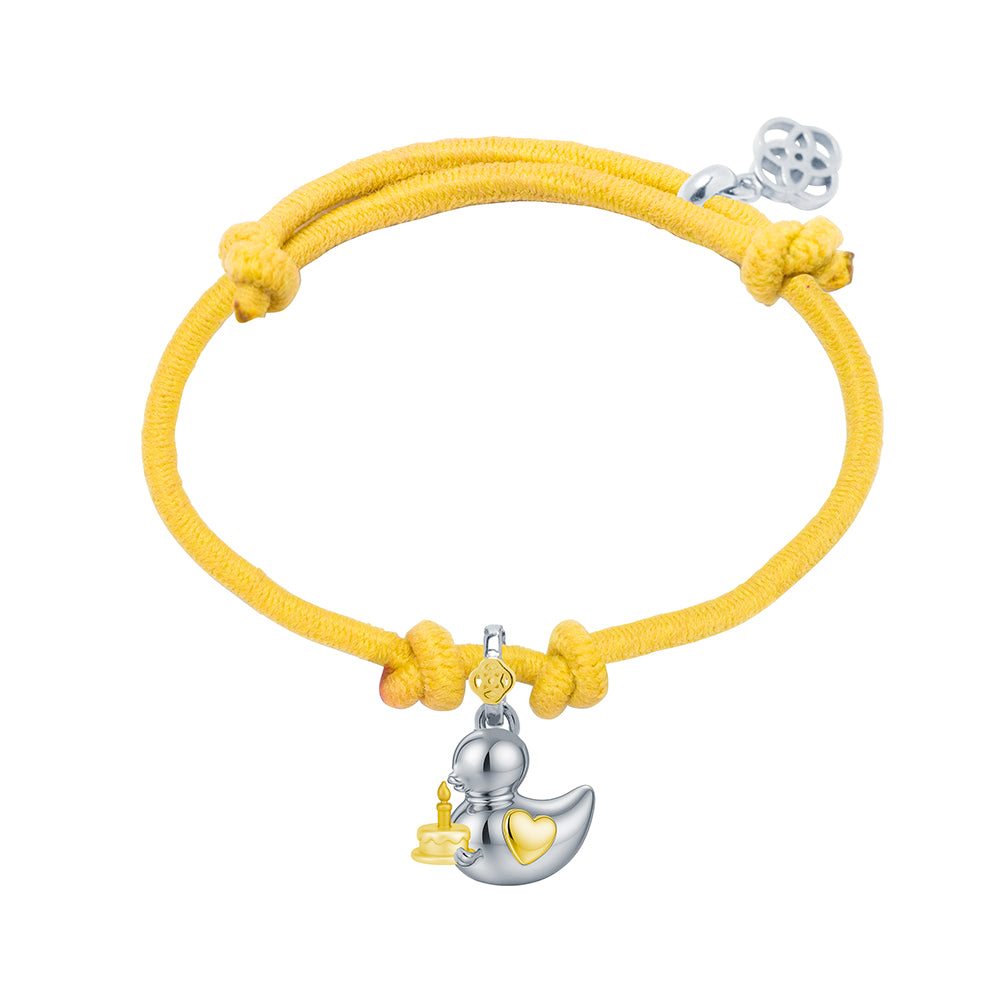 Pulsera Patito Cumpleañero Personalizable