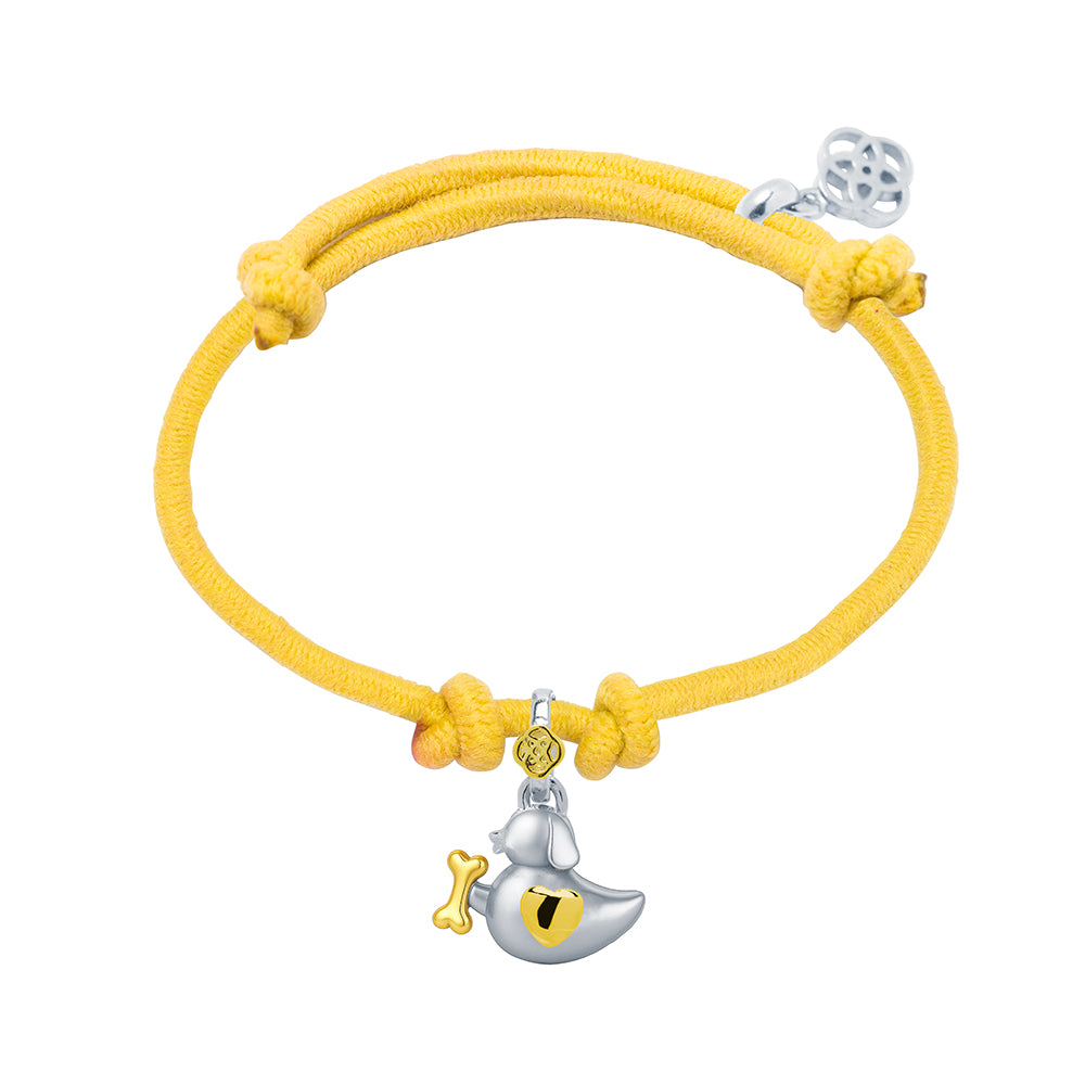 Pulsera Patito Perro Personalizable