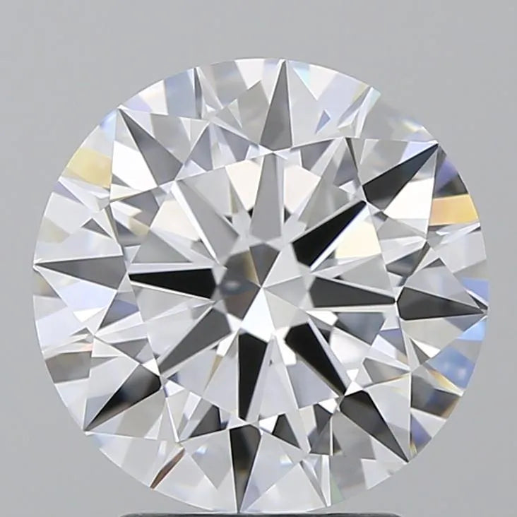 2.51ct Round Lab Grown Diamond (Colour D, Clarity IF, Cut ID, IGI Certified)