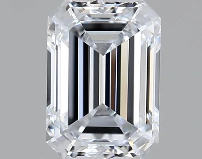 0.50ct Emerald Lab Grown Diamond (Colour D, Clarity IF, IGI Certified)