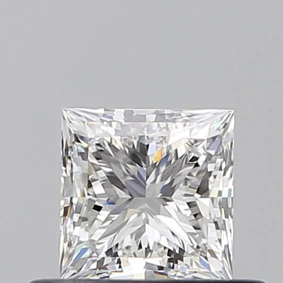 0.50ct Princess Natural Diamond (Colour D, Clarity VVS2, GIA Certified)