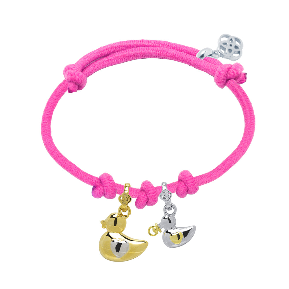 Pulsera Mama Pata + Patito Bebe Personalizable
