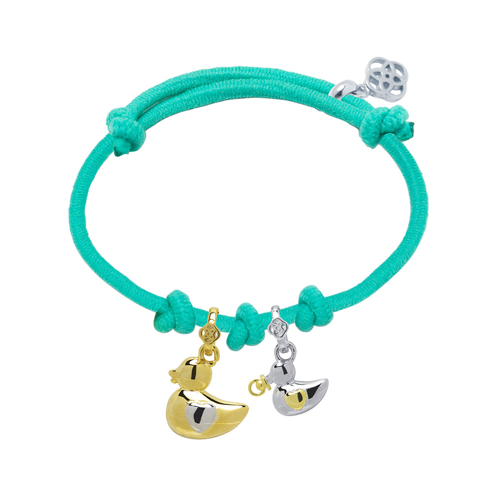 Pulsera Mama Pata + Patito Bebe Personalizable