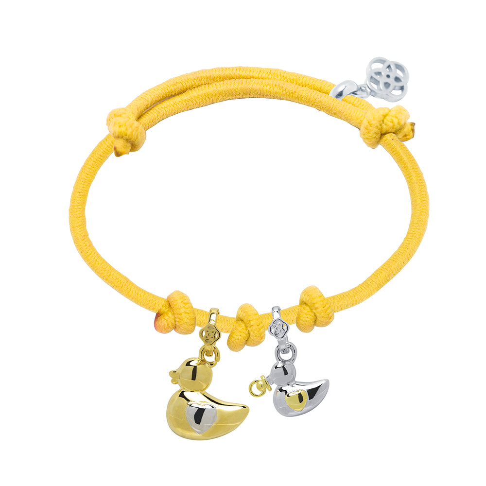Pulsera Mama Pata + Patito Bebe Personalizable
