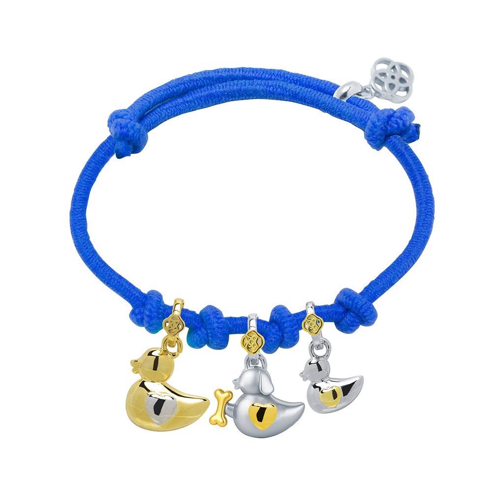 Pulsera Mamá + Patito + Patito Perro Personalizable