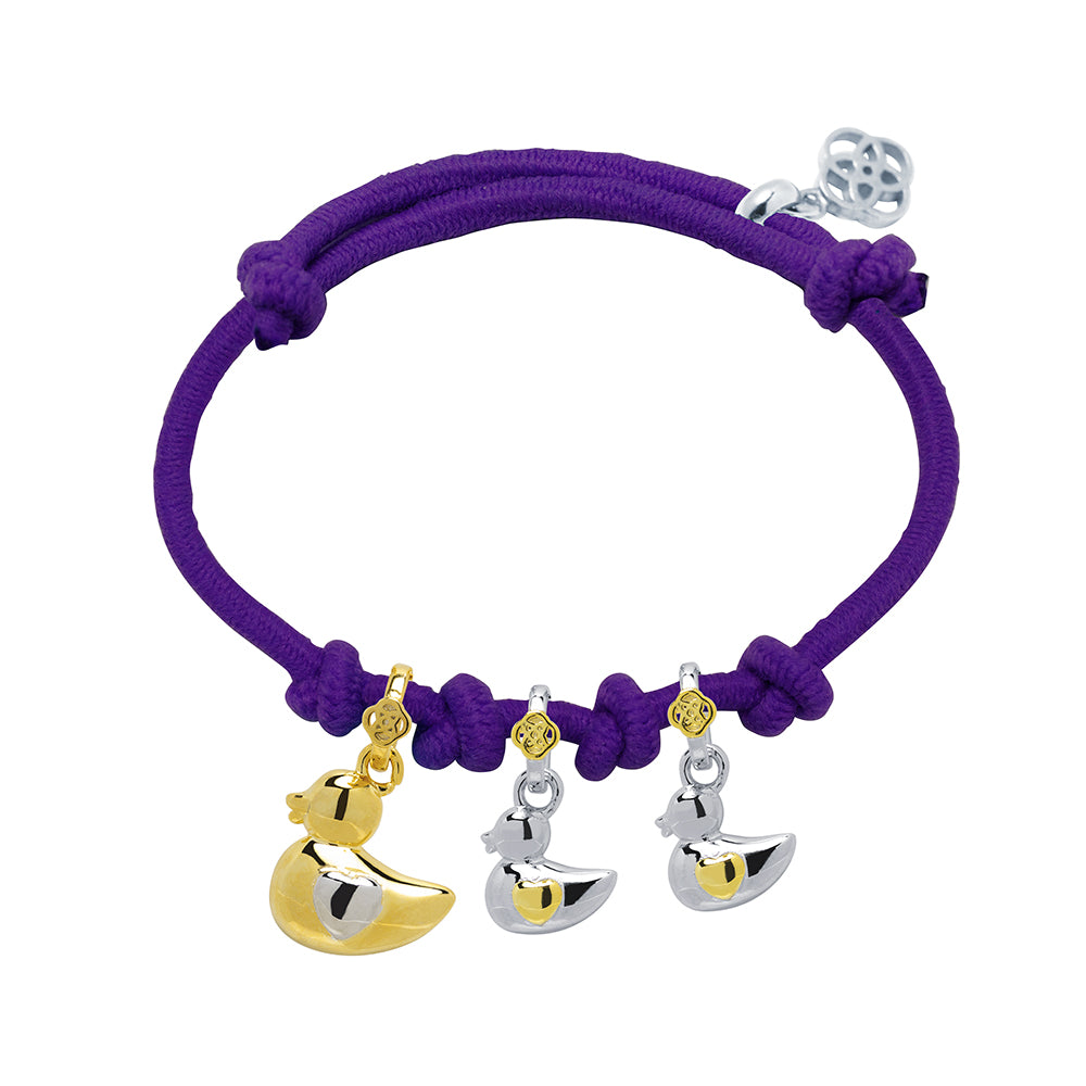 Pulsera Mamá Pata + 2 Patitos