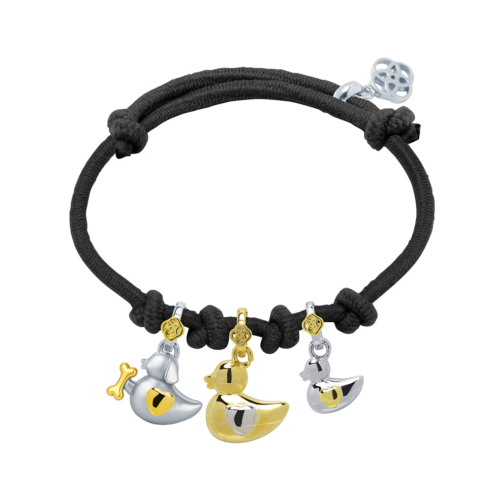 Pulsera Mamá + Patito + Patito Perro Personalizable