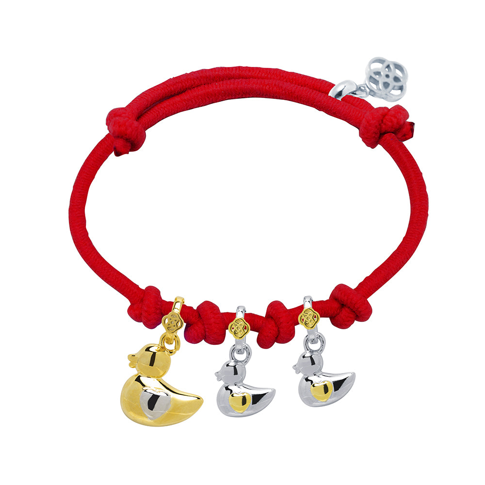 Pulsera Mamá Pata + 2 Patitos