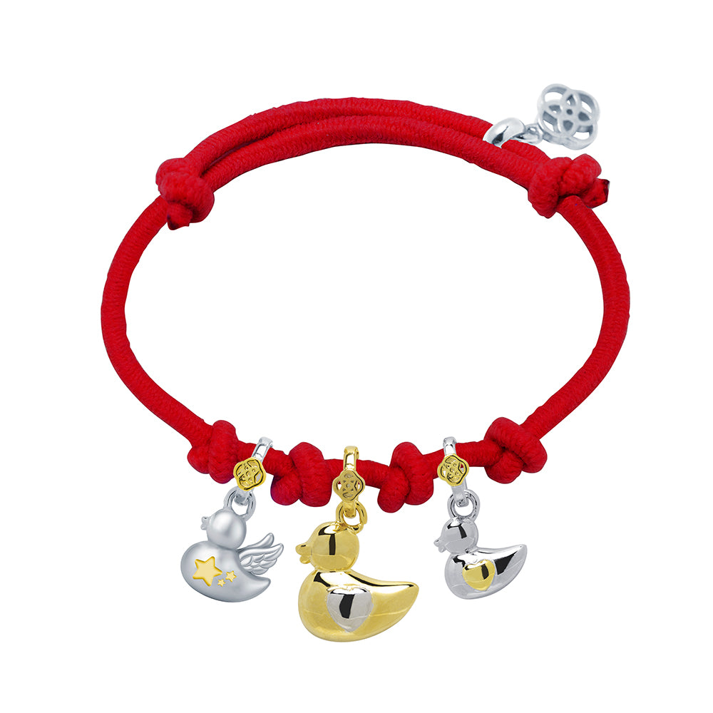 Pulsera Mama Pata + Patito + Patito Ángel Personalizable