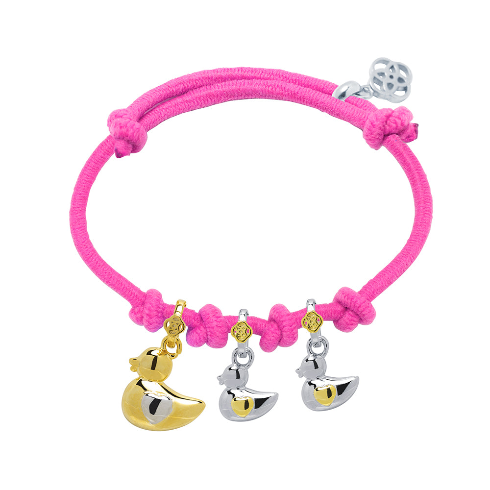 Pulsera Mamá Pata + 2 Patitos