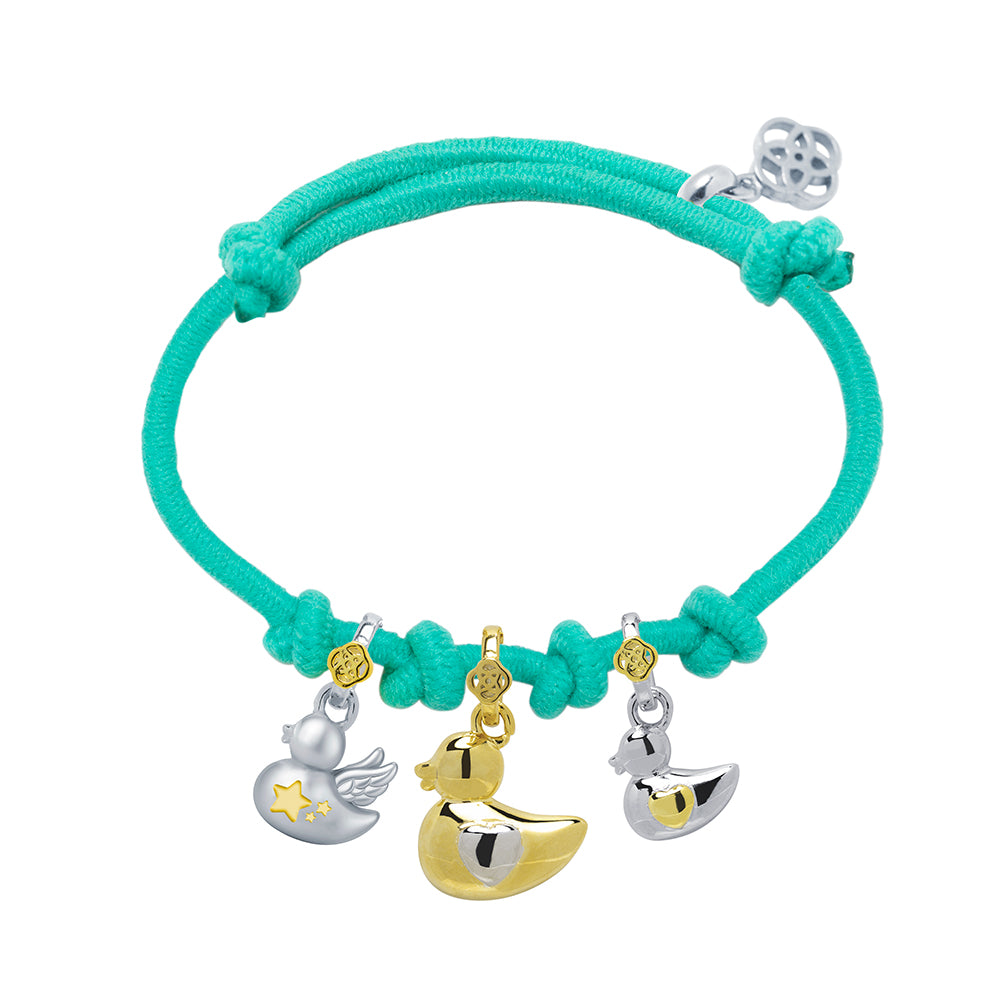 Pulsera Mama Pata + Patito + Patito Ángel Personalizable