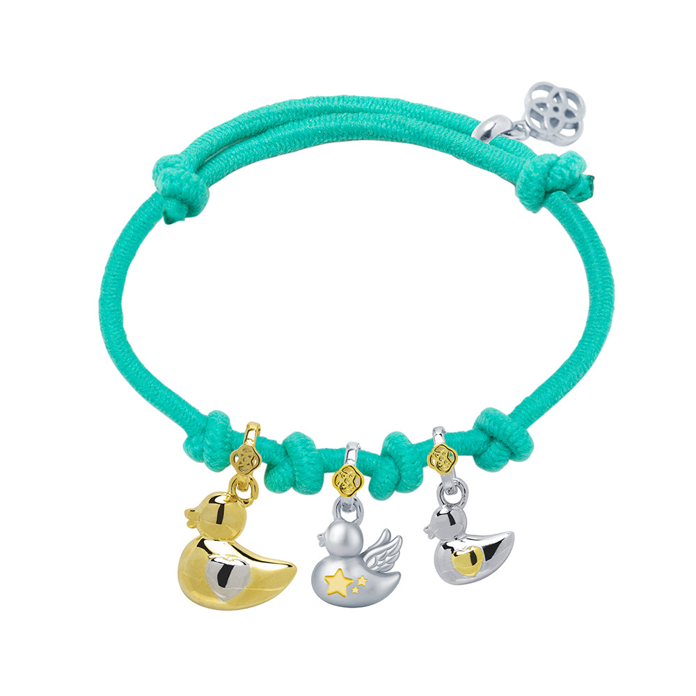 Pulsera Mama Pata + Patito + Patito Ángel Personalizable