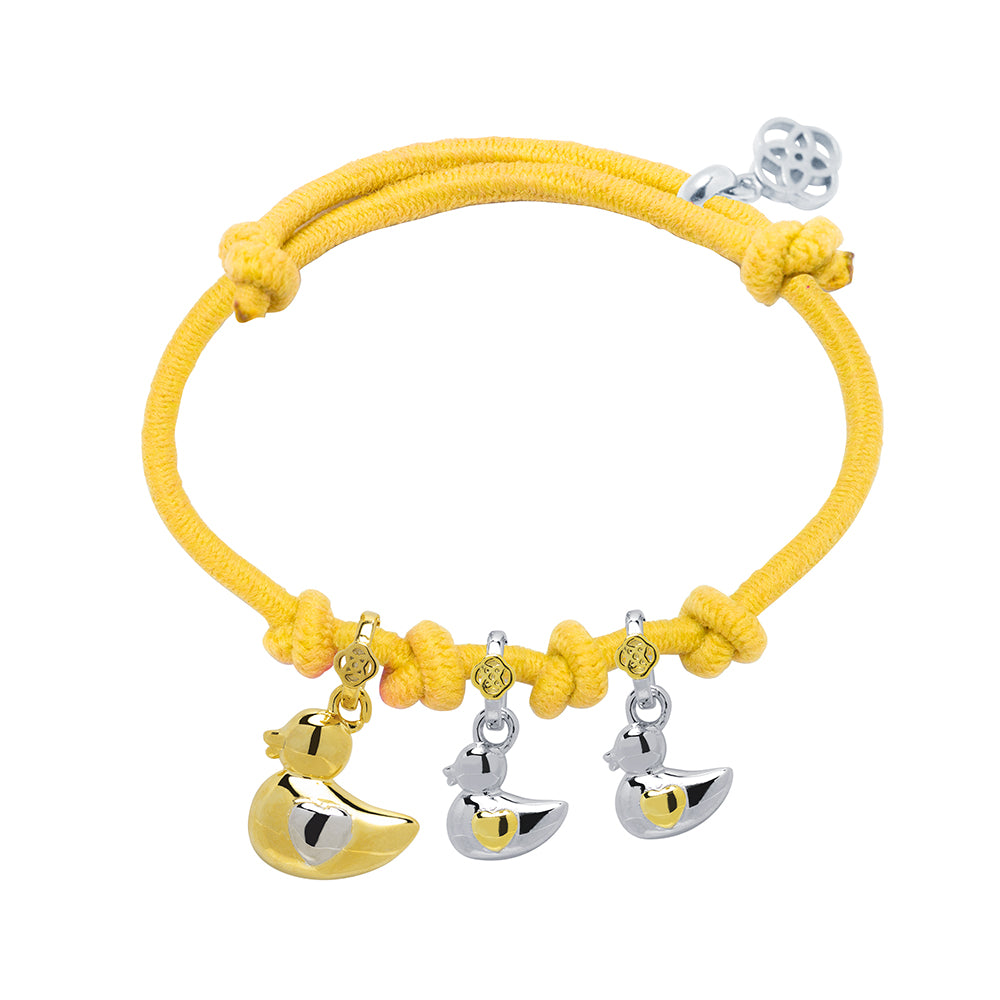 Pulsera Mamá Pata + 2 Patitos
