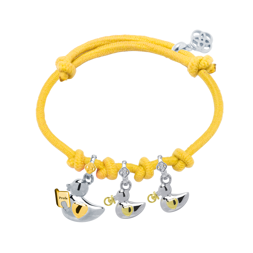 Pulsera Profe + Patitos Infantil