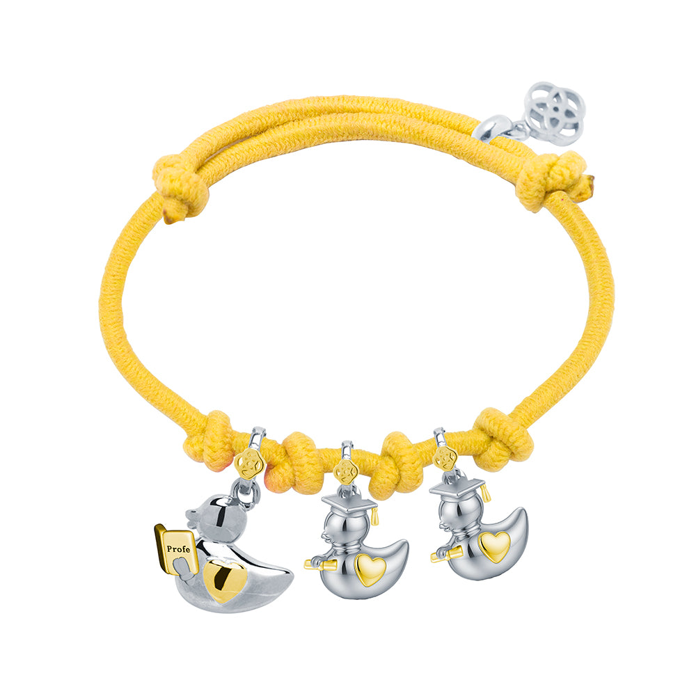 Pulsera Profe + Patitos Graduados