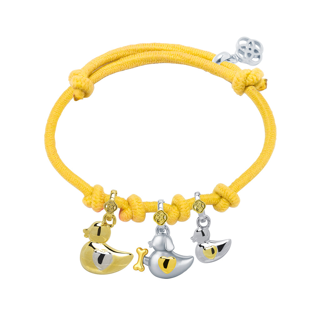 Pulsera Mamá + Patito + Patito Perro Personalizable