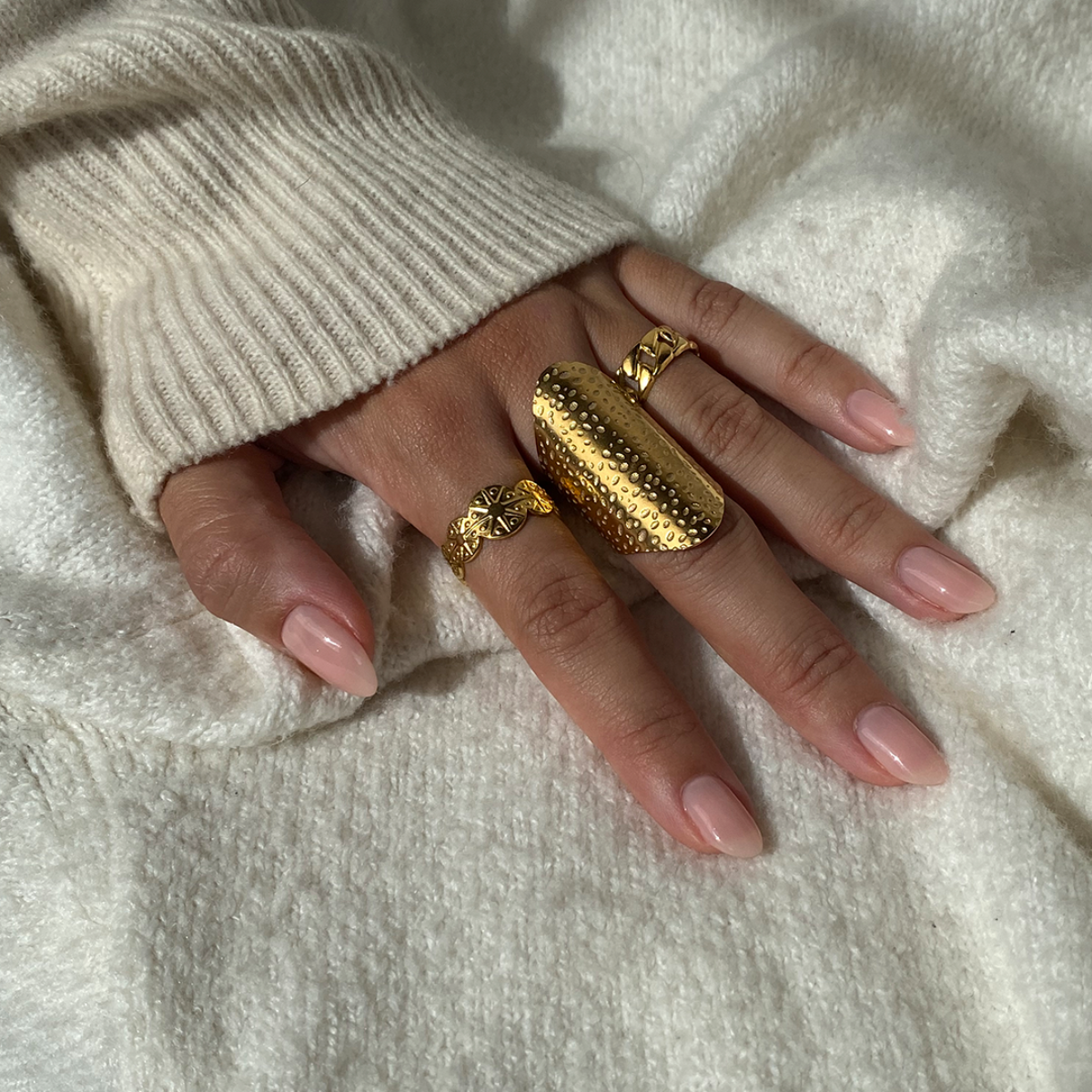 Anillo Maya Ajustable Acero