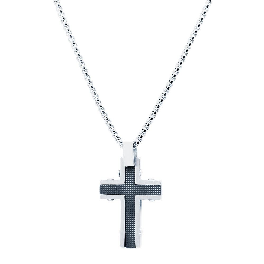 Colgante Cruz y Cadena Man