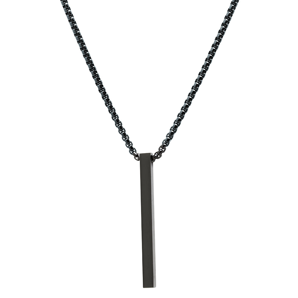 Colgante Barra y Cadena Black