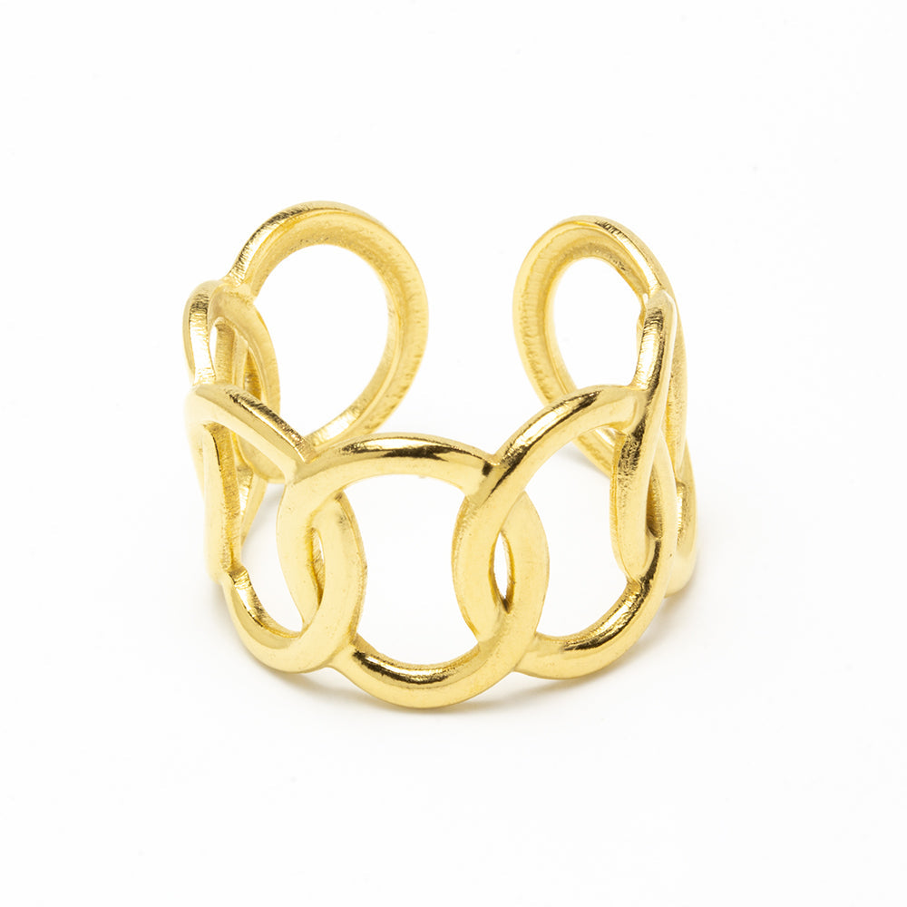 Anillo Forja Ajustable Acero