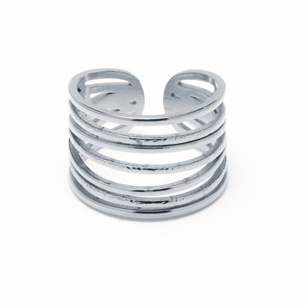 Anillo Jupiter Ajustable Acero
