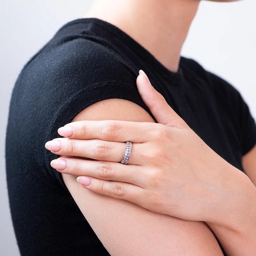 Anillo Circonitas Oro