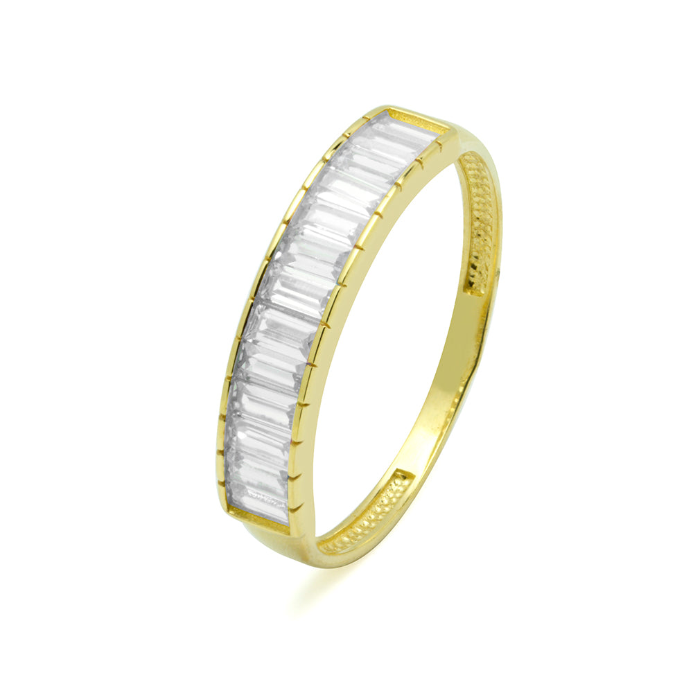 Anillo Baguette 3mm Oro