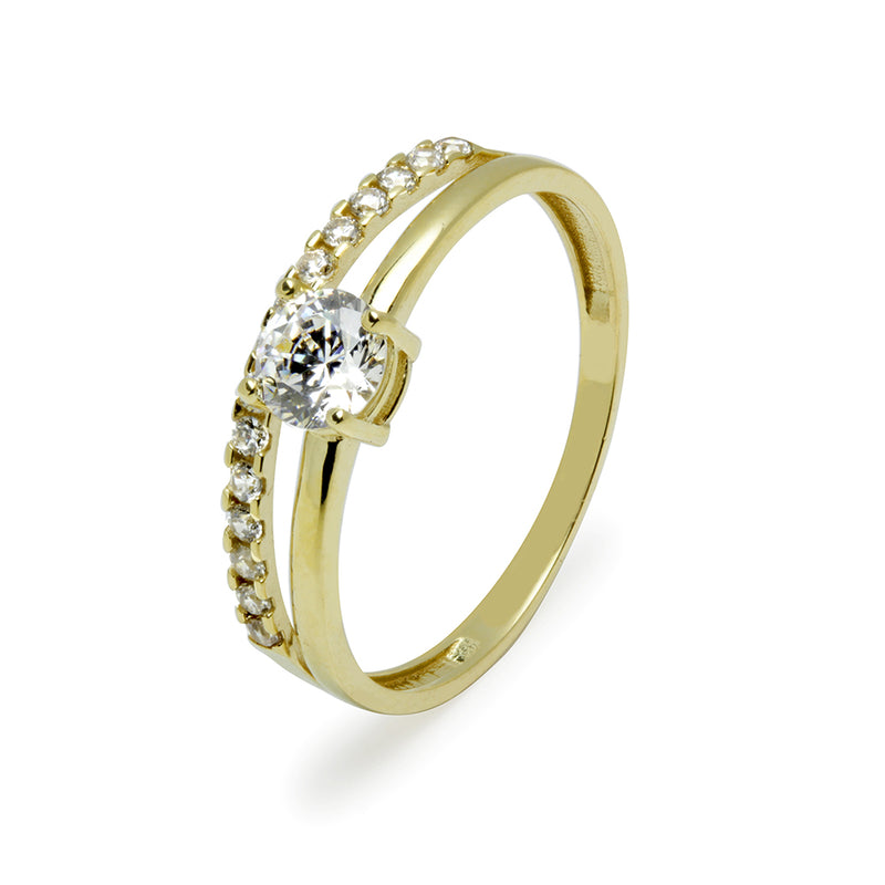 Anillo Agatha Oro