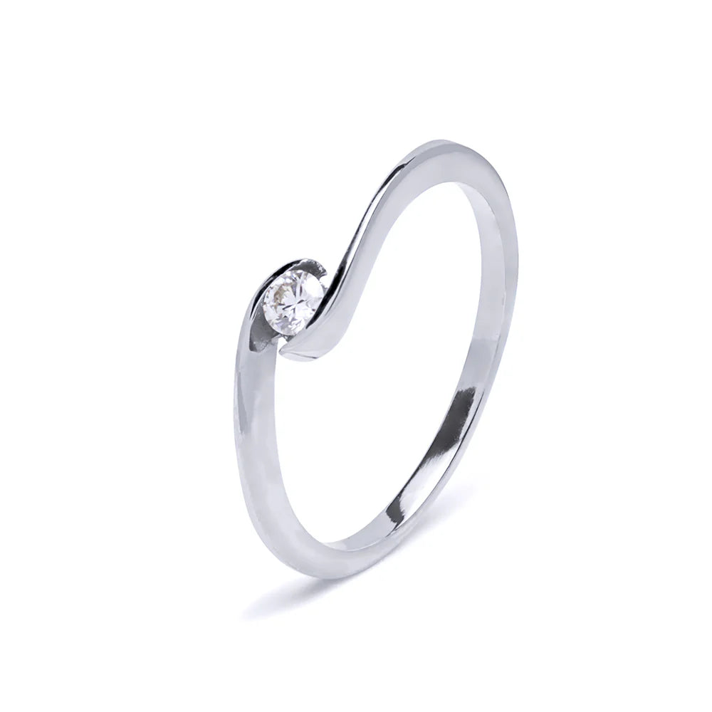 Anillo Oro Solitario Descuento