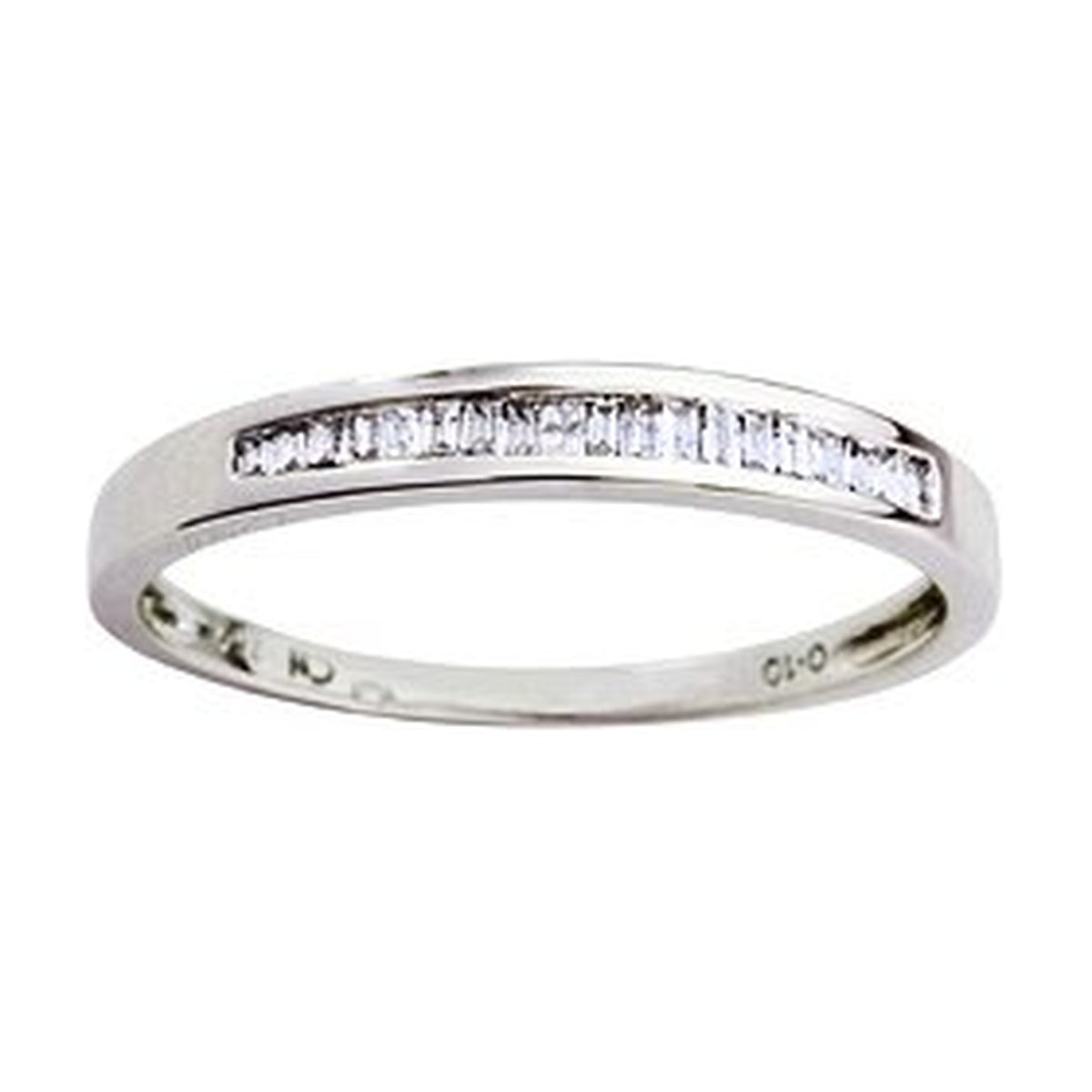 Anillo Media Alianza de Oro 18K Personalizado