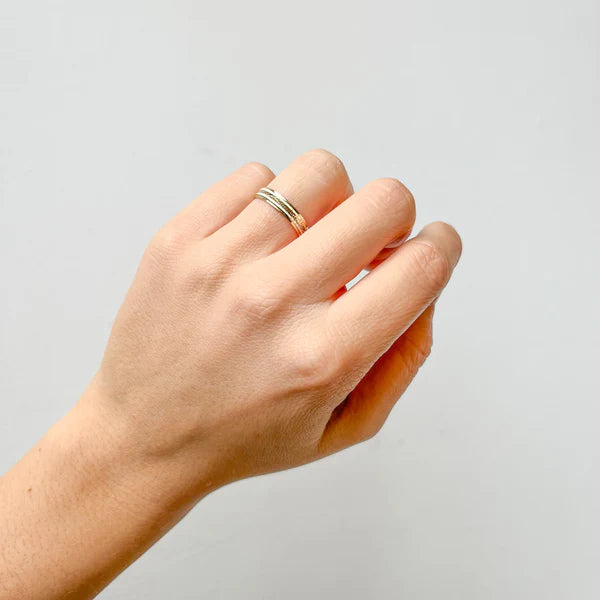 Alianza de Boda Diamantada 4mm