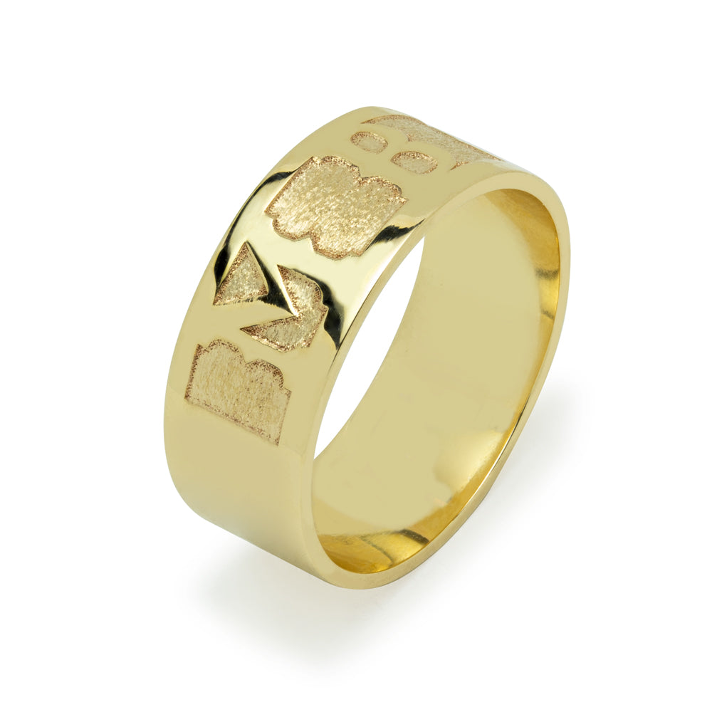 Anillo Name Oro